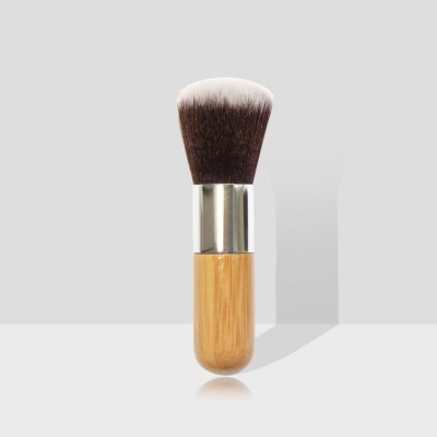 wholesale custom logo makeup brush single vegan bamboo private label blush brush